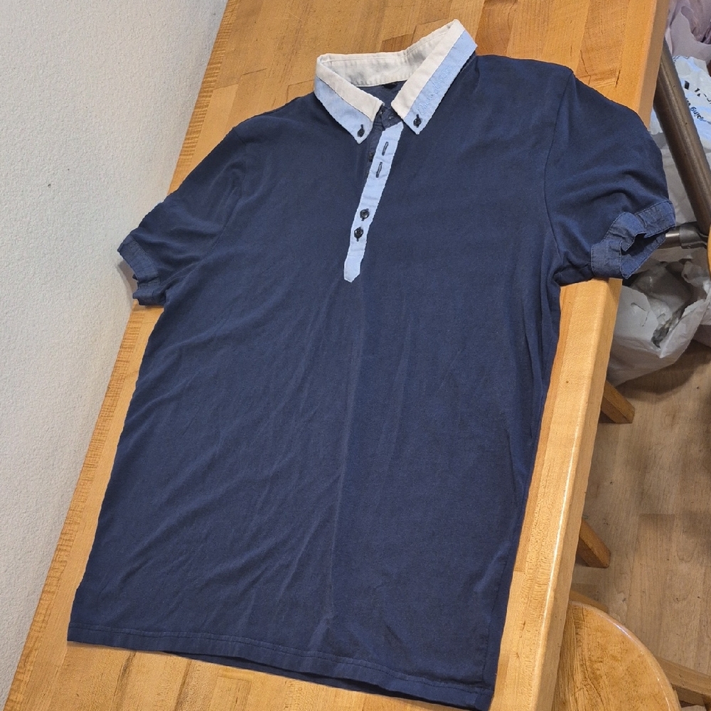 David Hamilton Italian Polo Blue